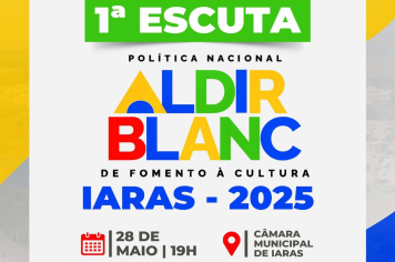 1ª Escuta - Política Nacional Aldir Blanc