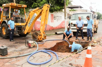 SAAE de Pirapora trabalha na prevenção de alagamentos