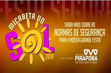 Micareta do Sol e do respeito à segurança