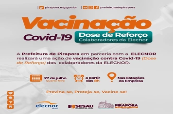 Ação de vacinação contra Covid-19
