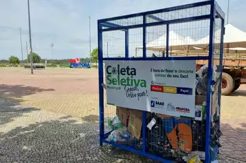 CENTRO DE PIRAPORA GANHA PONTOS DE COLETA SELETIVA
