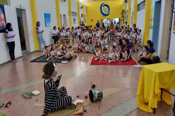 Saúde na Escola realiza teatro no Colégio Pirapora