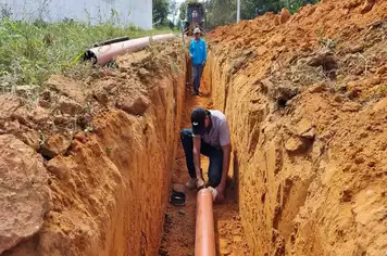 Expansão de rede de esgoto beneficia CESAP e circunvizinhanças