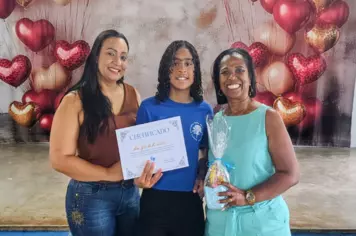 Aprender para incluir: Alunos da Escola Municipal Dona Rita Santos Braga concluíram Curso de Libras