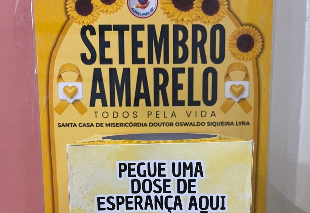 Setembro Amarelo: todos pela vida