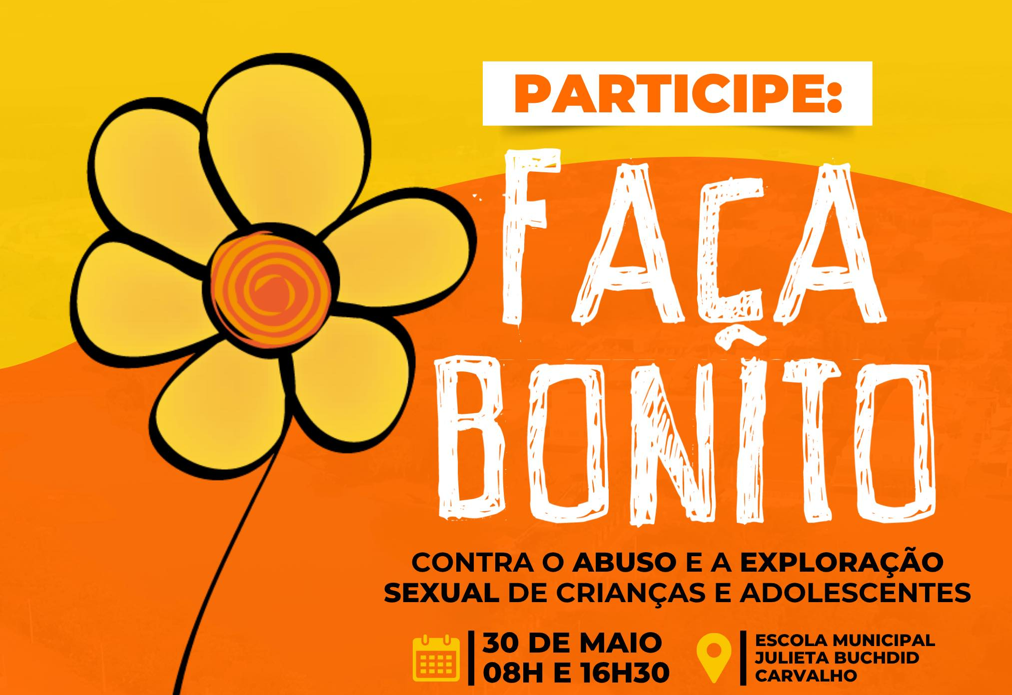 Juntos por uma infância segura!