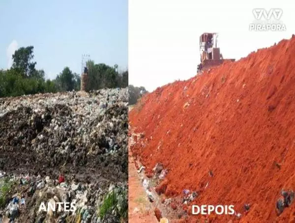 Aterro sanitário passa por reforma