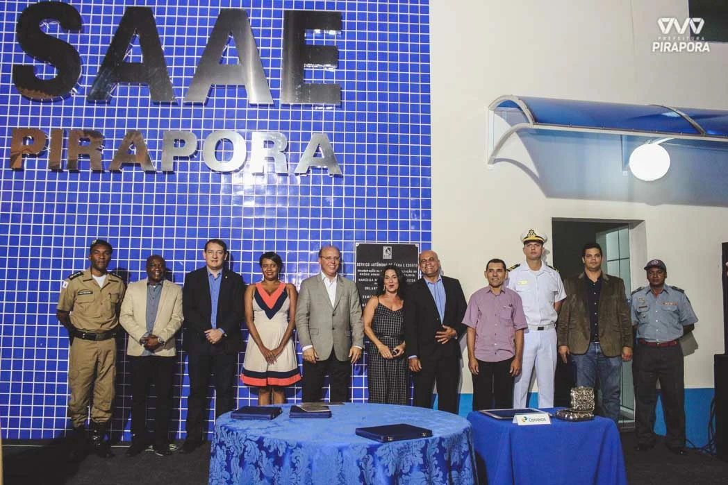 64 anos do SAAE Pirapora é comemorado com inauguração e selo personalizado