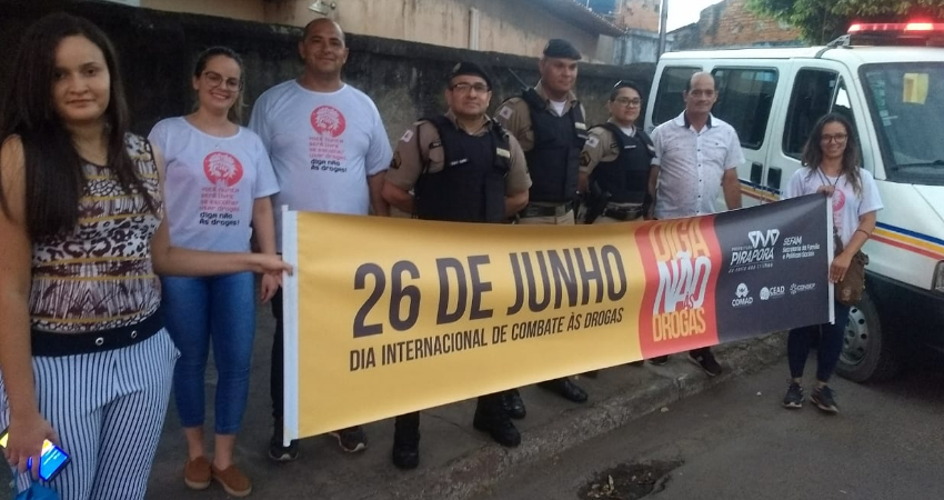 Sensibilização para libertação do vício