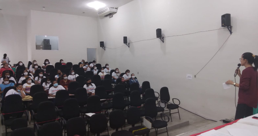 SECRETARIA DE SAÚDE CAPACITA AGENTES MUNICIPAIS