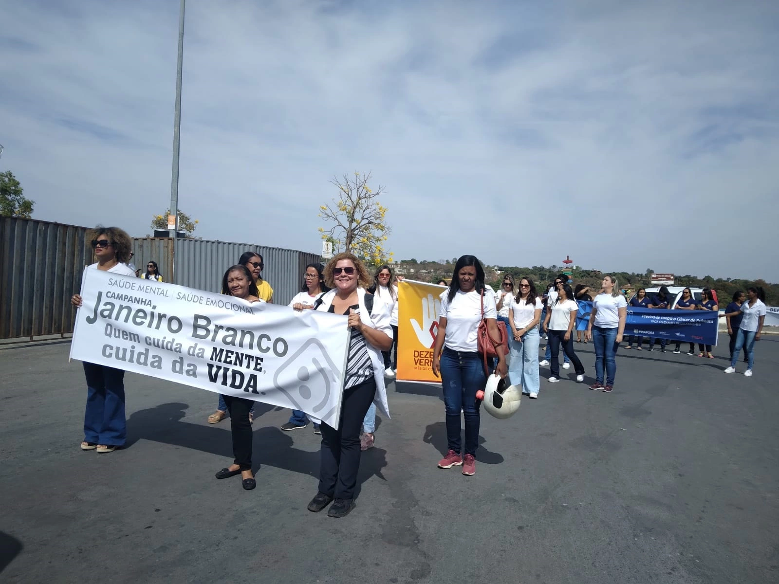 Secretaria de Saúde participa do 7 de Setembro em Pirapora