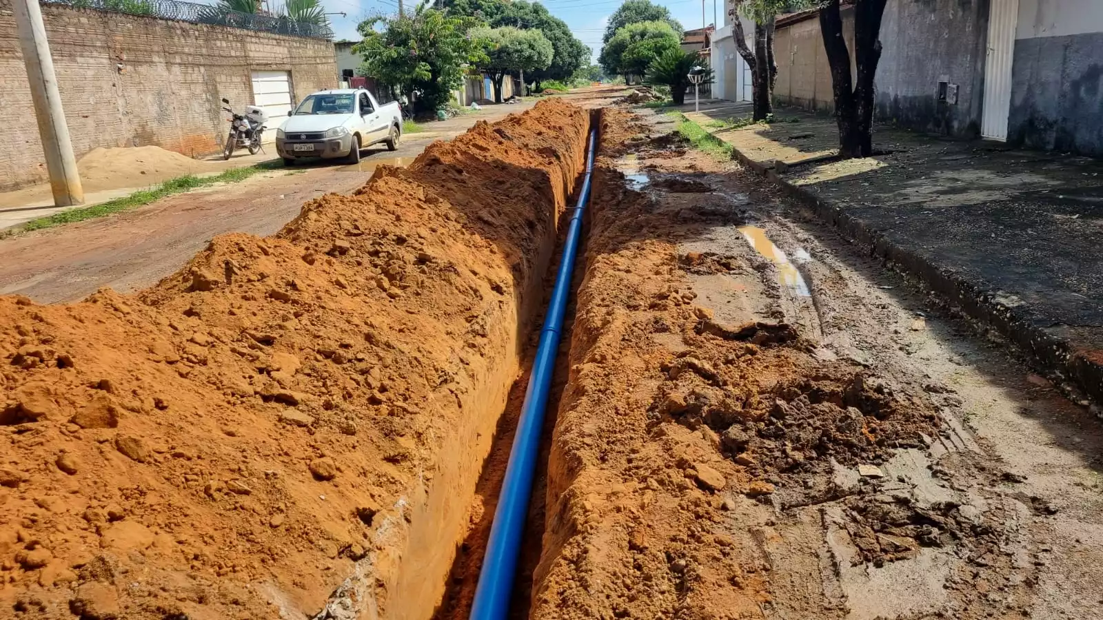 SAAE REALIZA OBRA DE INTERLIGAÇÃO DE NOVA ADUTORA