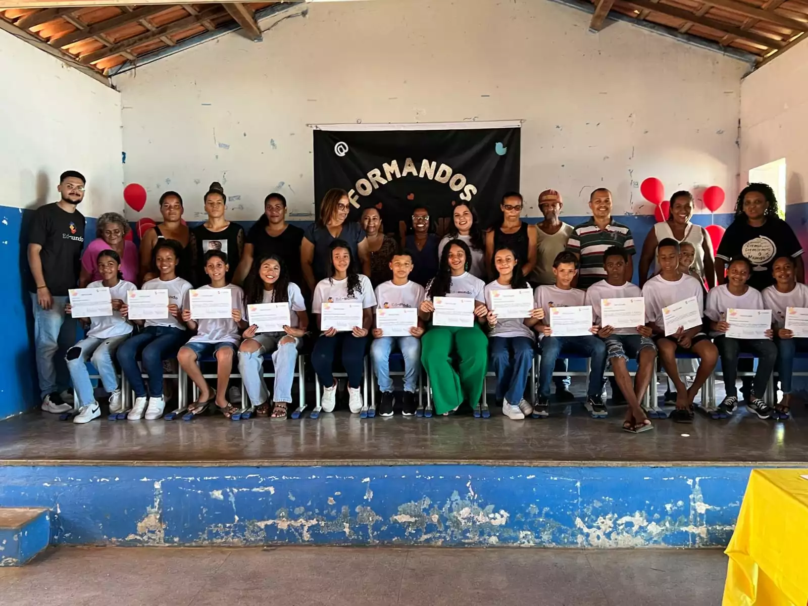 Ao ser concluído, Programa Ed-mundo formou jovens e deixou legado na Escola Dona Rita