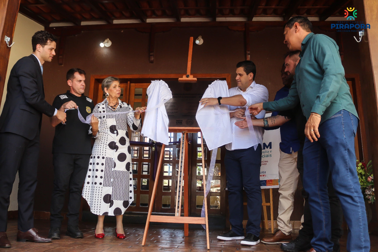 Inaugurada a Delegacia Especializada de Atendimento à Mulher de Pirapora
