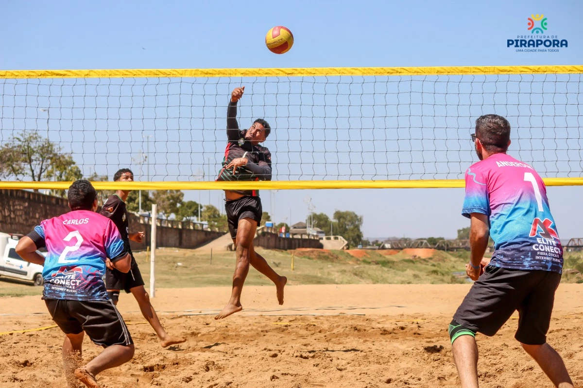 Pirapora teve o 1º Circuito de Vôlei na Praia do Areião