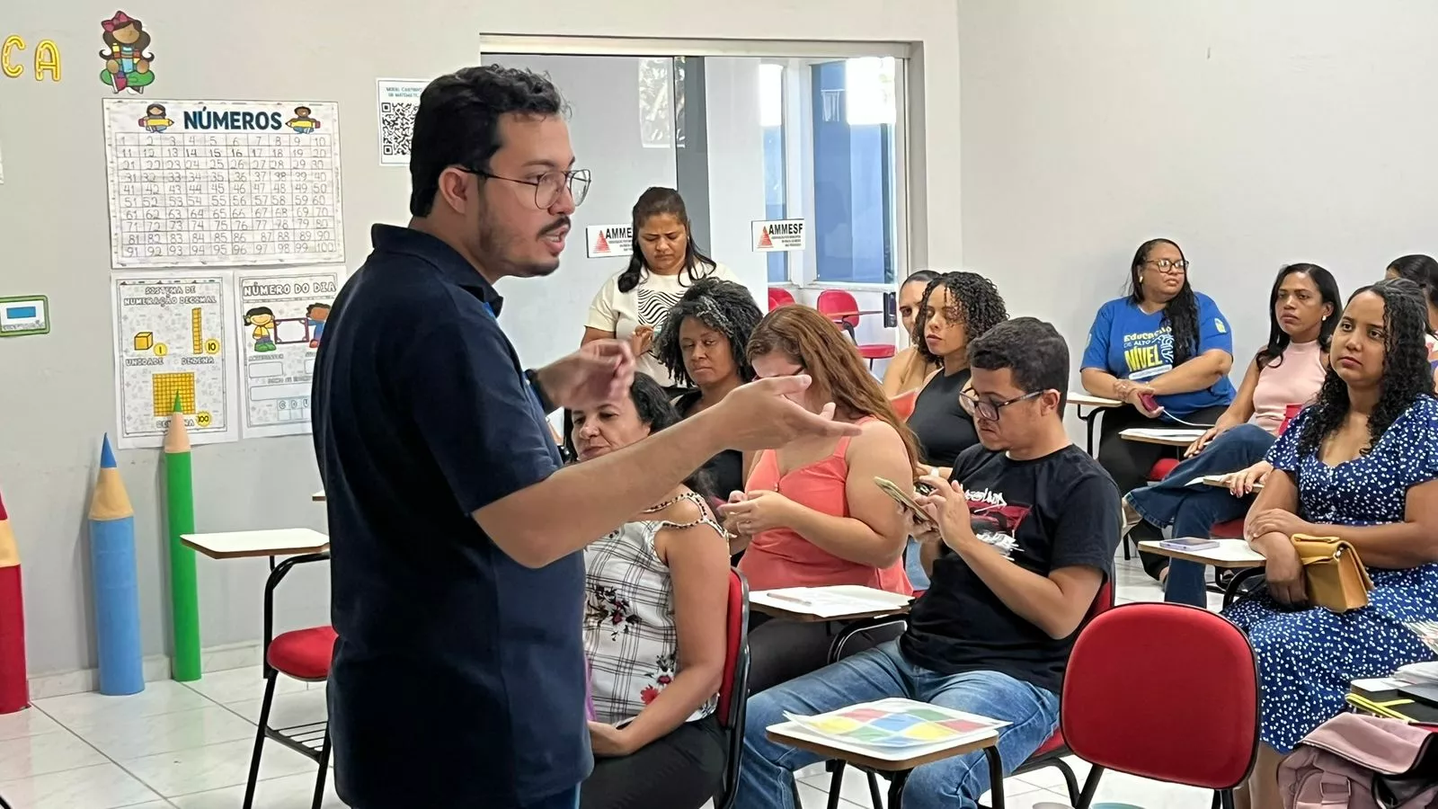 Formação em Alfabetização Matemática qualifica profissionais e reforça letramento na Rede Municipal de Pirapora